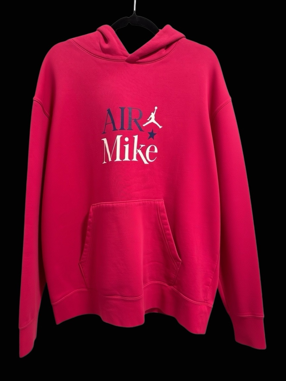 Air Jordan Men's Hot Pink Hoodie Sweatshirt
